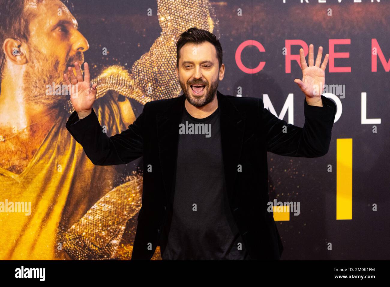 Milano, Italia. 06th Dec, 2022. Cesare Cremonini partecipa alla presentazione 'Imola 2022 Live' allo Space Odeon Credit: SOPRA Images Limited/Alamy Live News Foto Stock