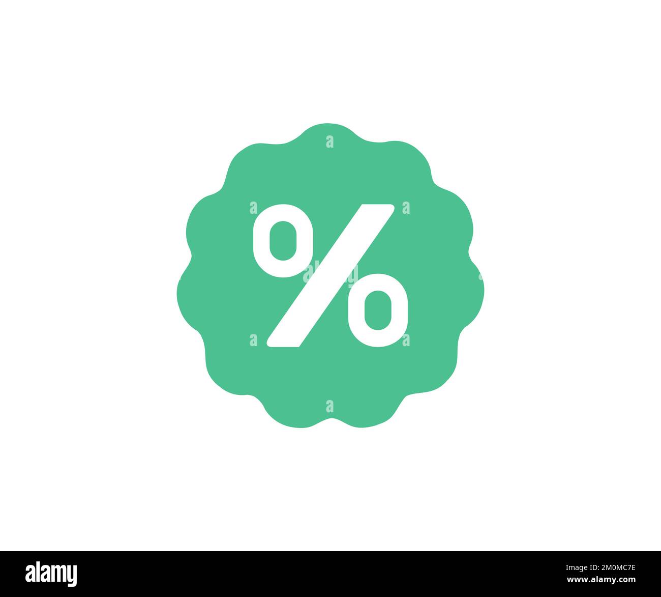 Etichetta percentuale, icona etichetta sconto logo design. Tag prezzo percentuale. Sconto. Vendite con un'eccellente offerta per lo shopping, promozione offerta speciale. Illustrazione Vettoriale