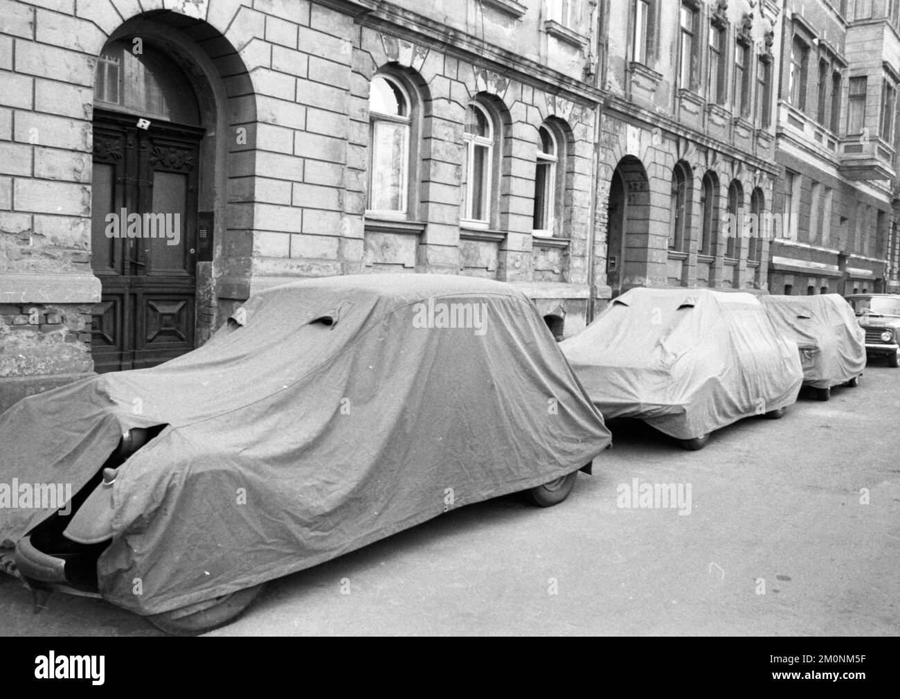 Vita e vita quotidiana nella RDT dal 1,4. a 10,4.1974. Città scene Lipsia Foto Stock