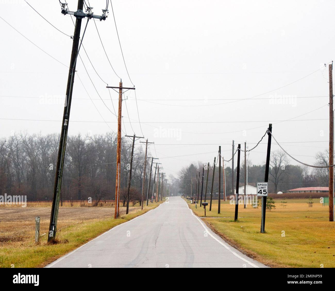 Grove City, Ohio, Stati Uniti. 7 dicembre 2022. Meteo a Grove City, Ohio, Stati Uniti. Foto Stock