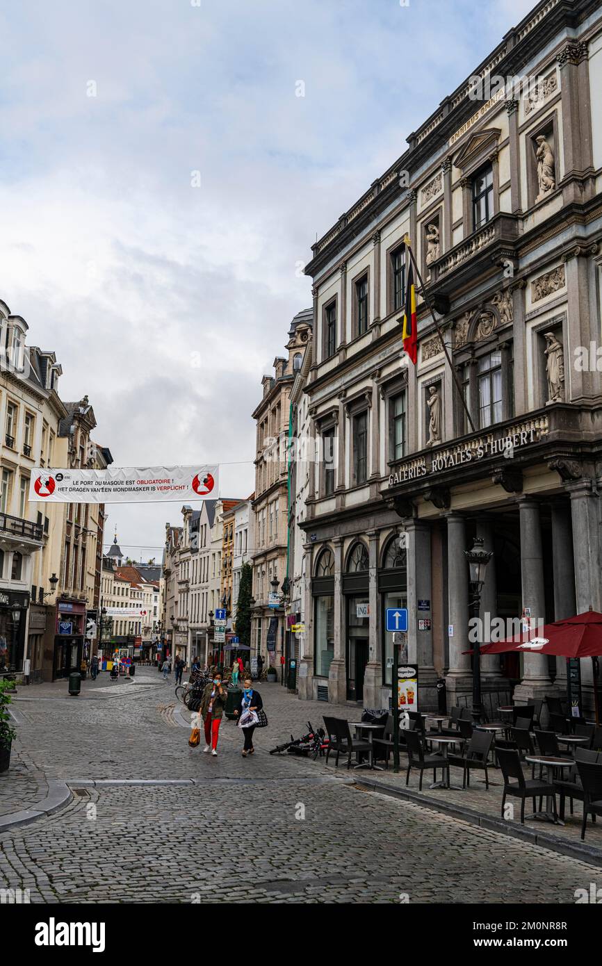 Sito patrimonio mondiale dell'UNESCO, Bruxelles, Belgio, Europa Foto Stock