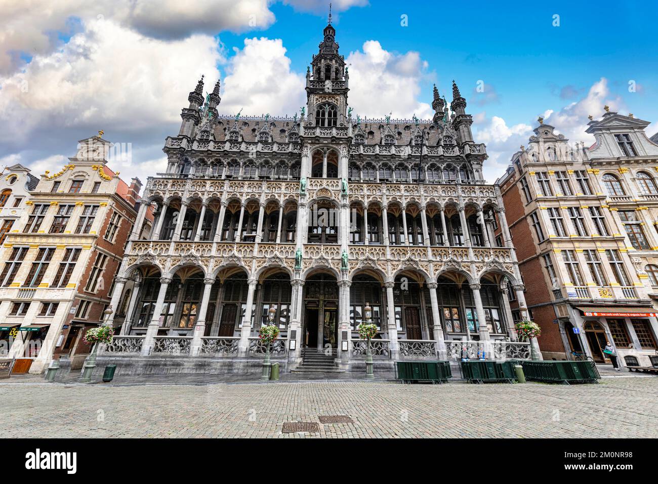 Museo della città di Bruxelles nel sito patrimonio dell'umanità dell'UNESCO Grand Place la piazza centrale di Bruxelles, Belgio, Europa Foto Stock