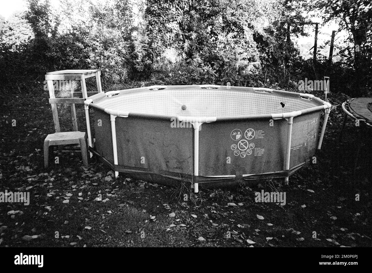 Piscina estiva, Medstead, Hampshire, Inghilterra, Regno Unito Foto Stock