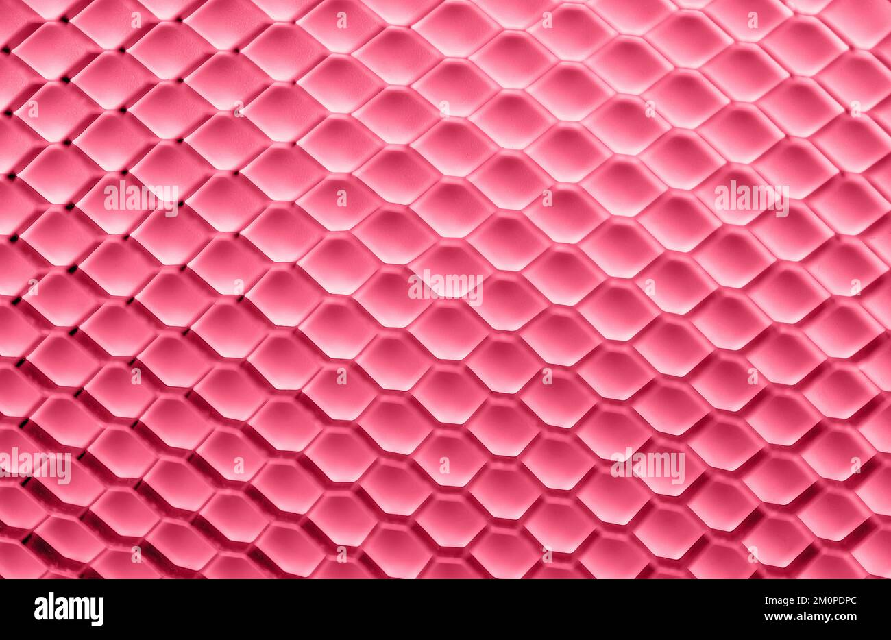 3D Honeycomb sfondo mosaico. struttura geometrica della cella mesh. Sfondo astratto con griglia esagonale. Foto Stock