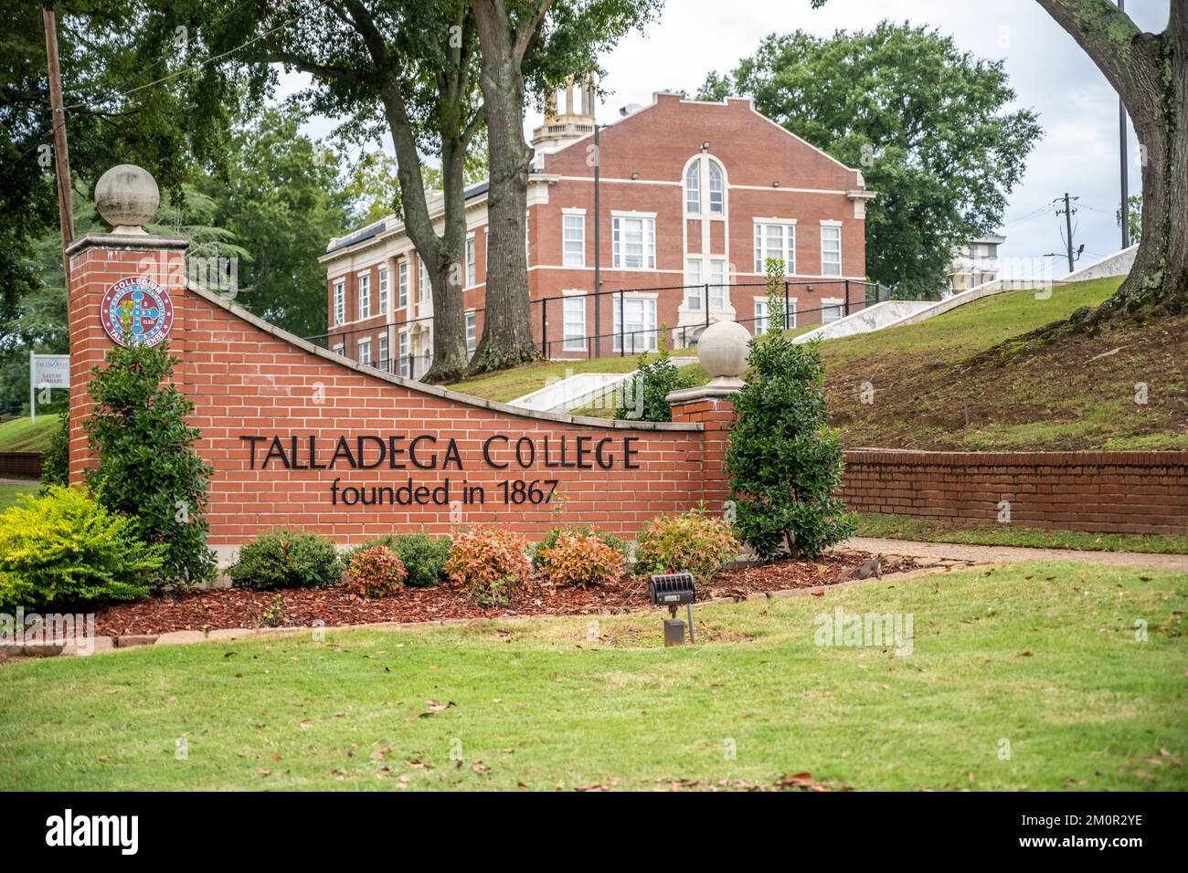 Talladega, al, USA - 24 agosto 2022: Scuola privata del Talladega College Foto Stock