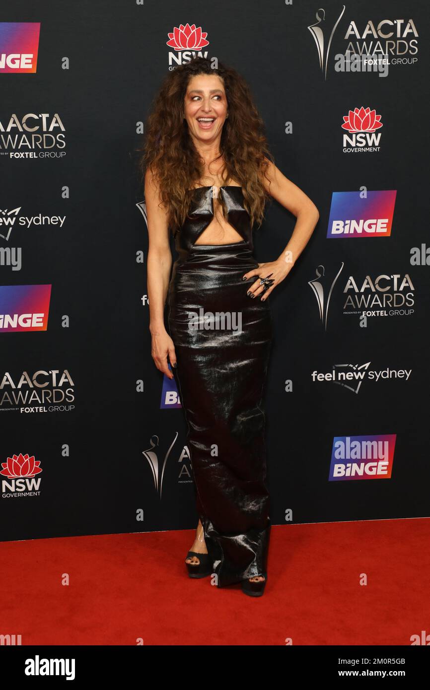 Sydney, Australia. 7th dicembre 2022: Doris Younane partecipa ai 2022 AACTA Awards al padiglione Hordern. Credit: Richard Milnes/Alamy Live News Foto Stock