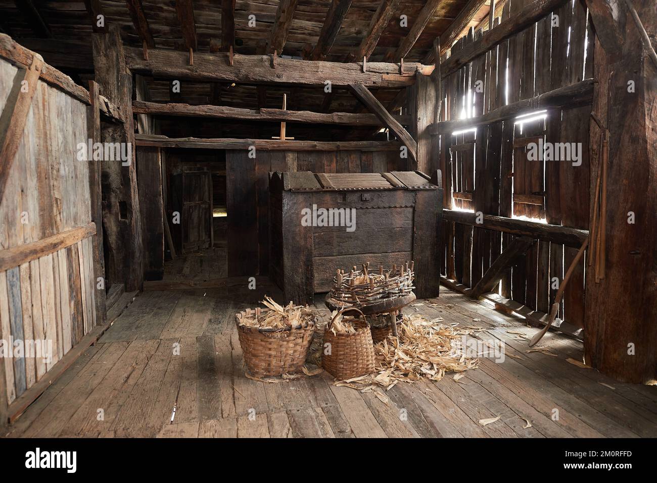 Agriturismo Museo Igartubeiti, Ezkio-Itsaso, Guipuzkoa, Paesi Baschi, Euskadi, Euskal Herria, Spagna, Europa. Foto Stock