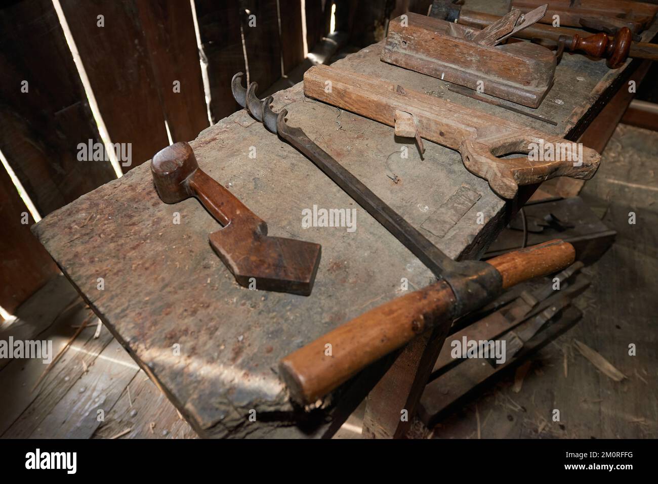 Agriturismo Museo Igartubeiti, Ezkio-Itsaso, Guipuzkoa, Paesi Baschi, Euskadi, Euskal Herria, Spagna, Europa. Foto Stock