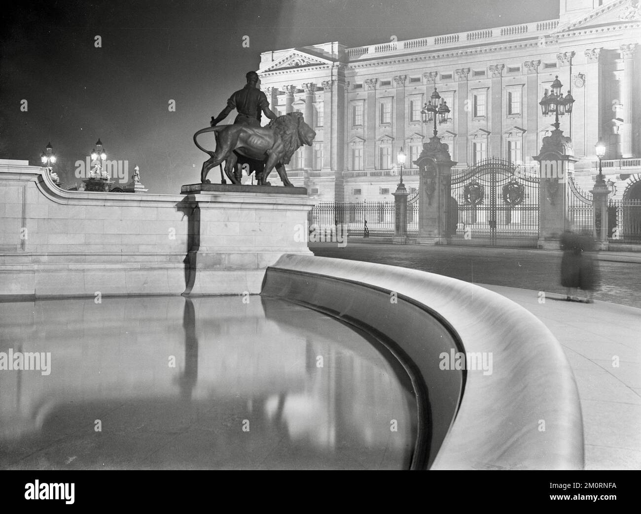 Willem van de poll - Foto suggestiva di Buckingham Palce a Londra Foto Stock
