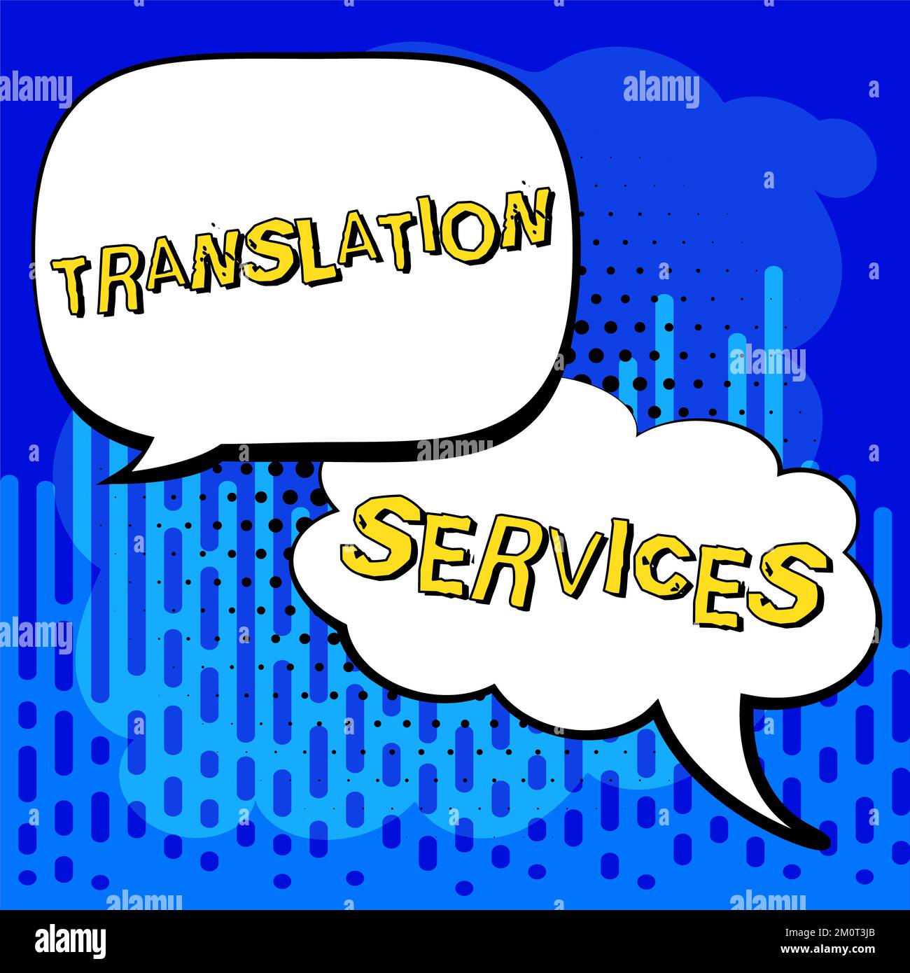 Scrittura con visualizzazione dei servizi di traduzione testo. Parola  scritta sull'organizzazione che fornisce la gente per tradurre il discorso  Foto stock - Alamy