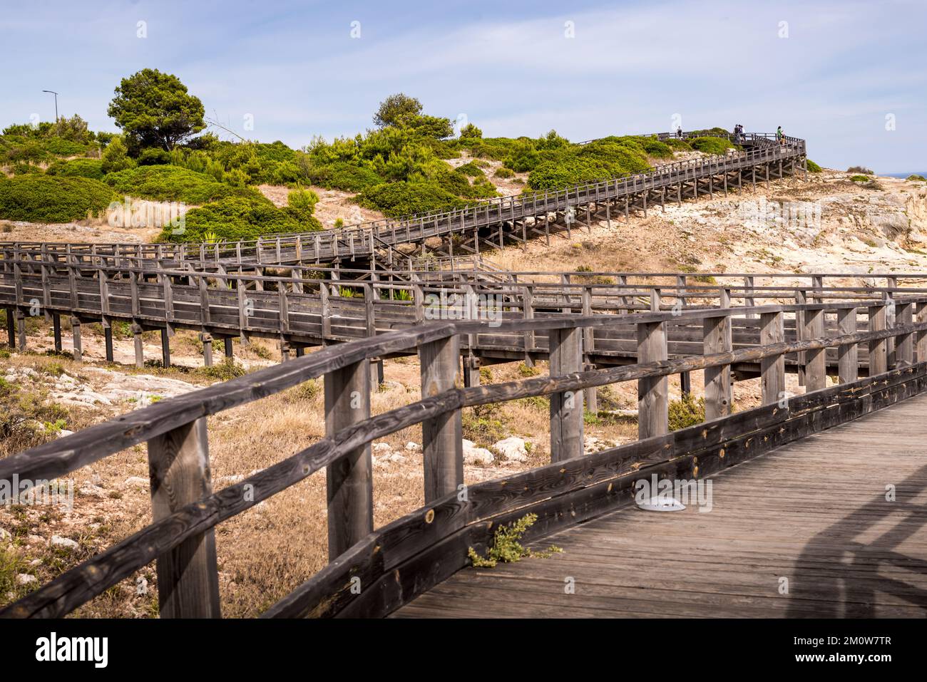 Spiaggia di Carvoeiro in Portogallo sulla Costa dell'Algarve Foto Stock