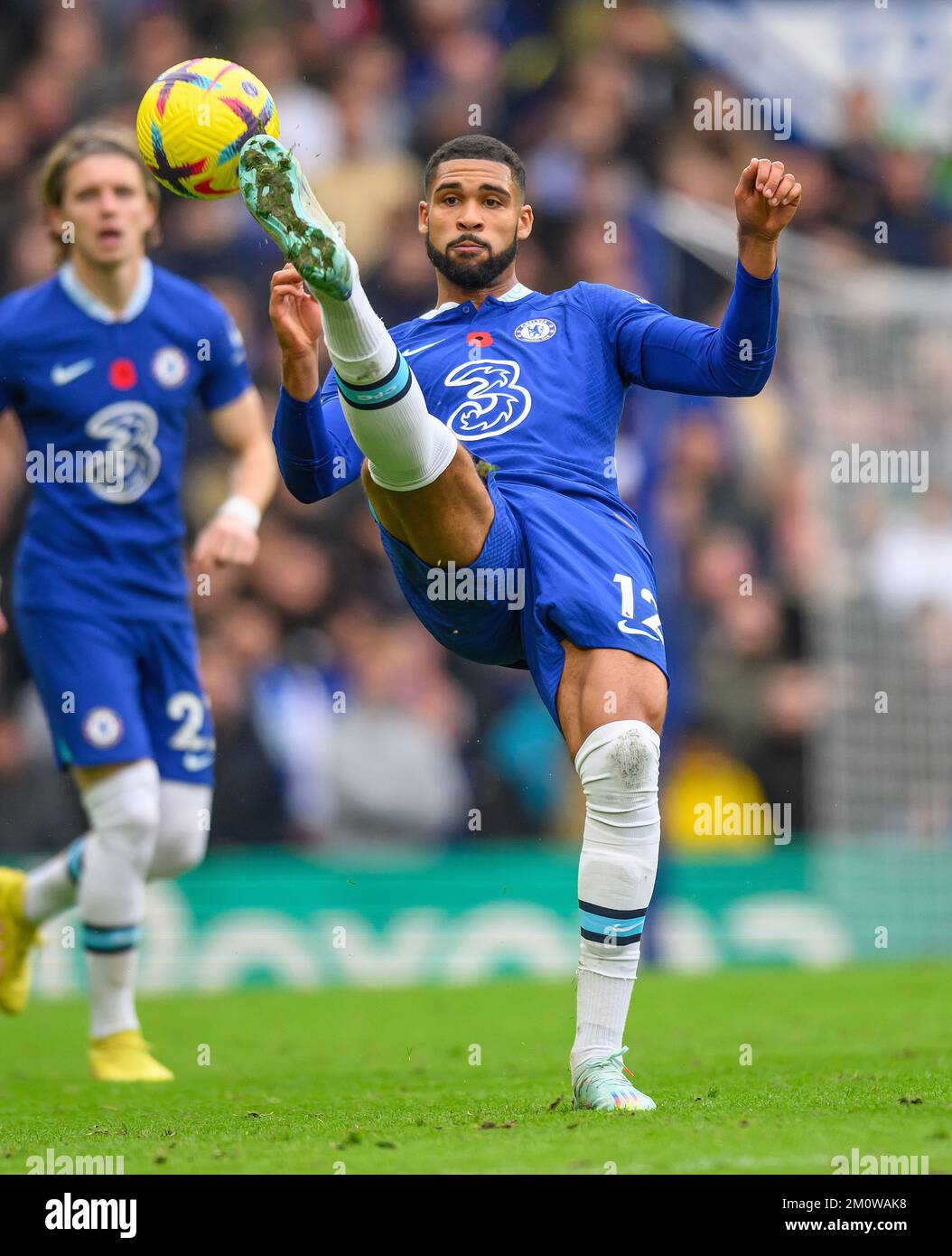 06 Nov 2022 - Chelsea contro Arsenal - Premier League - Stamford Bridge Ruben Loftus-guancia di Chelsea durante la partita della Premier League a Stamford Bridge. Foto : Mark Pain / Alamy Foto Stock