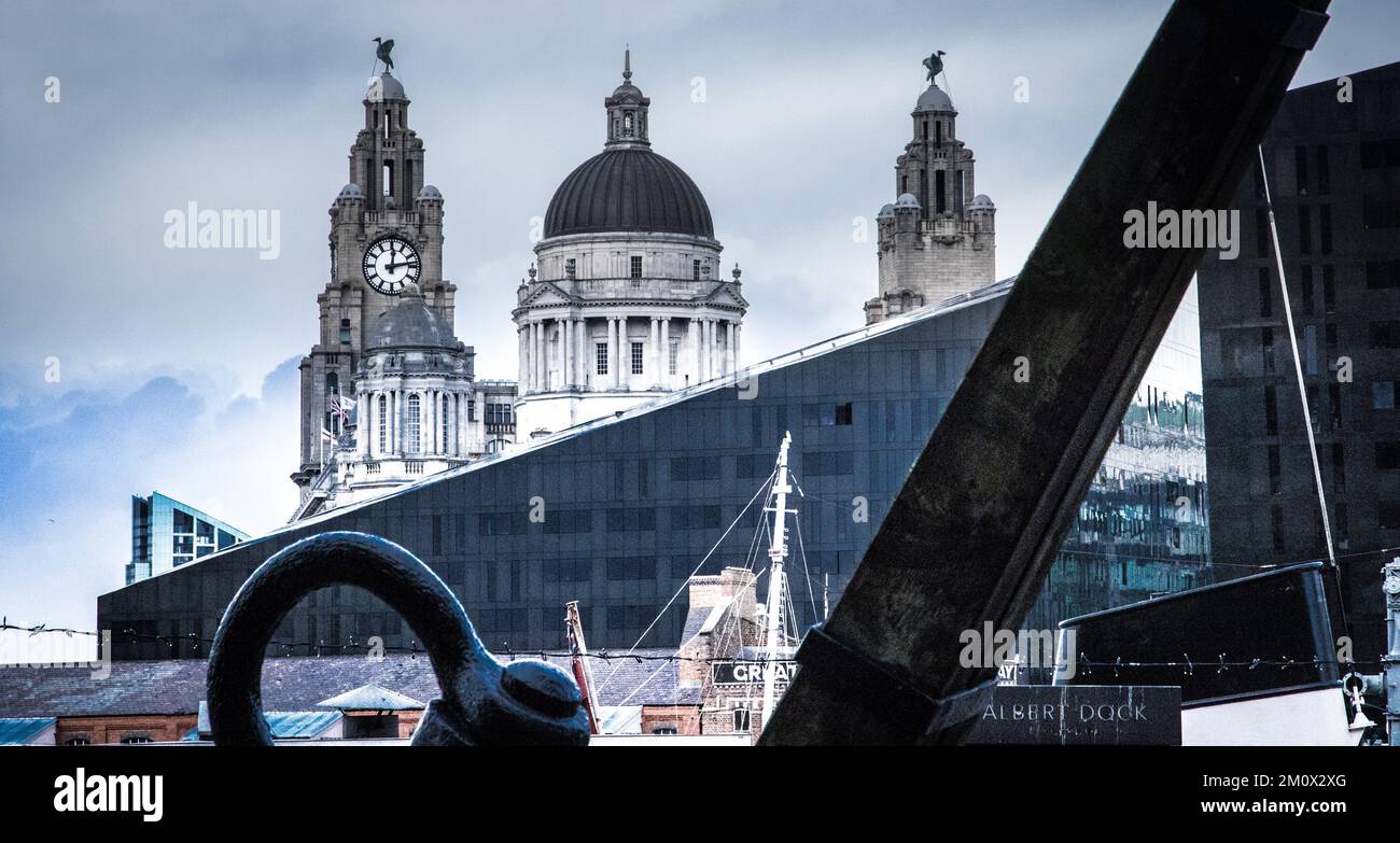 Liverpool attracca le attrazioni turistiche. Foto Stock