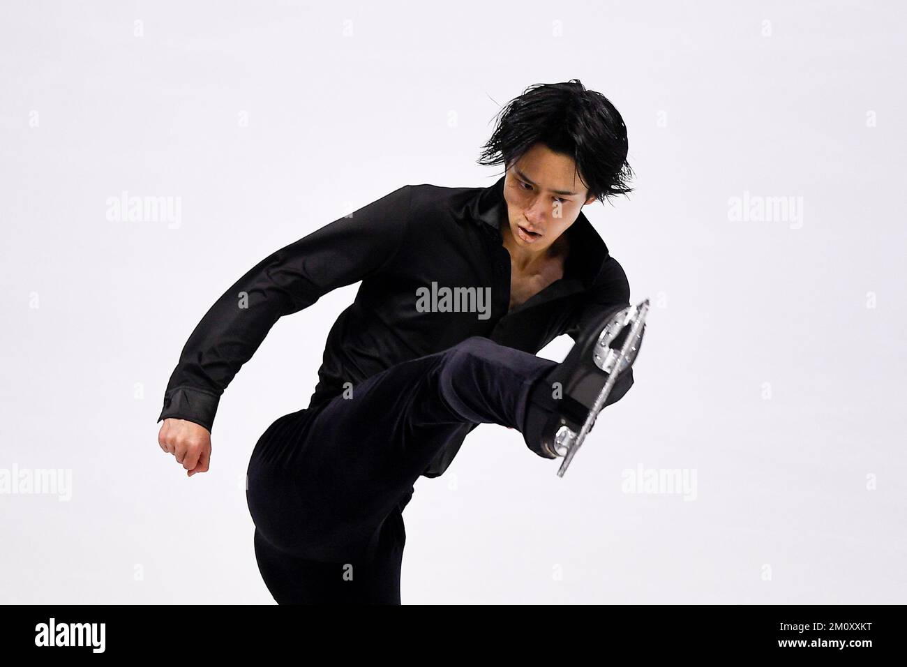 Torino, Italia. 08 dicembre 2022. La SOTA Yamamoto del Giappone compete nel Men Short Program durante il primo giorno della ISU Grand Prix of Figure Skating Final. Nicolò campo/Alamy Live News Foto Stock