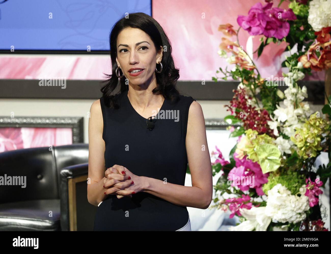 New York, Stati Uniti. 08th Dec, 2022. Vice Presidente, 30/50 Summit Huma Abedin parla alla 2022 Fombes 50 oltre 50 Celebration giovedì 8 dicembre 2022 a New York City. Foto di John Angelillo/UPI Credit: UPI/Alamy Live News Foto Stock