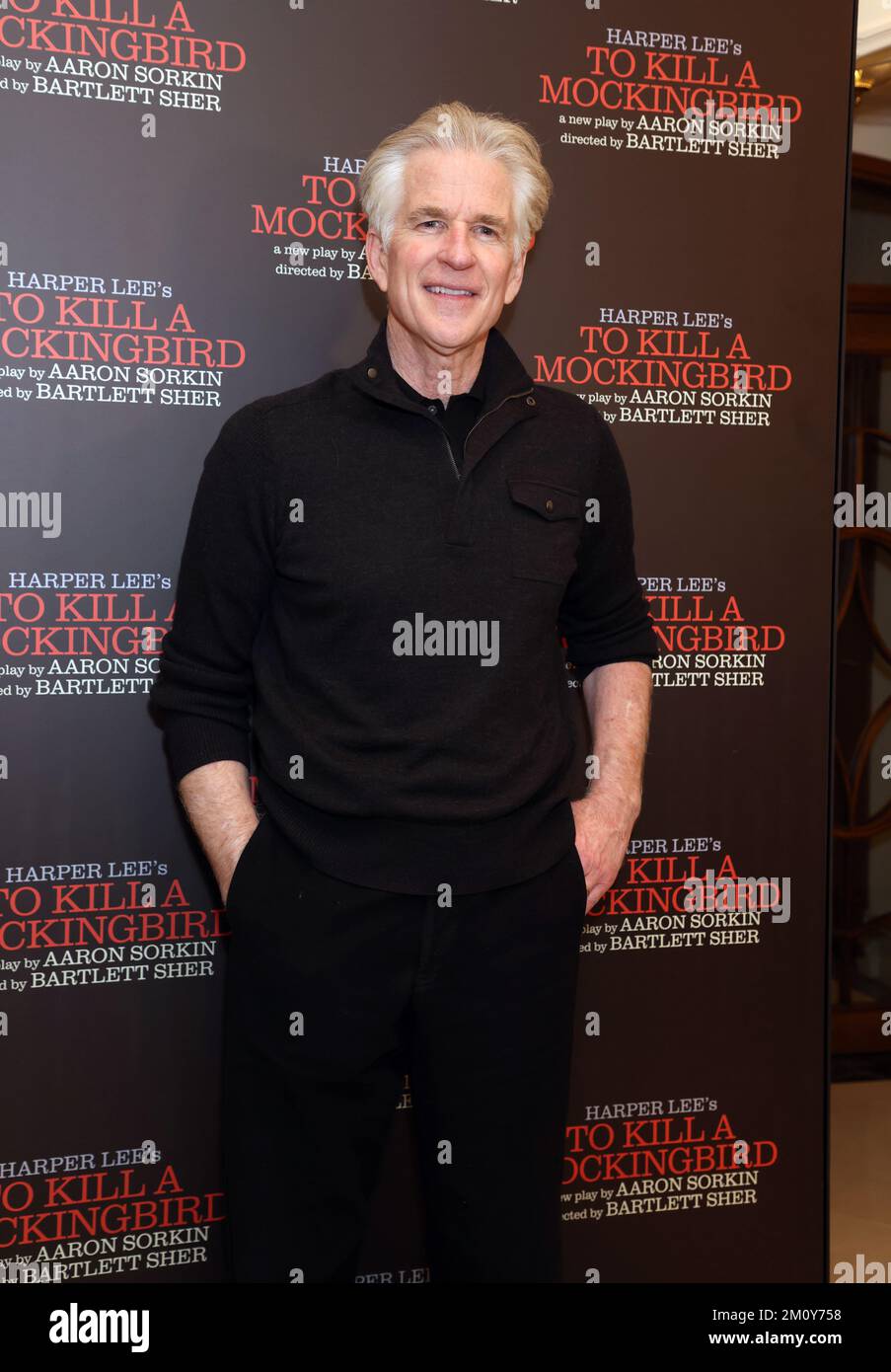 Matthew Modine al Gielgud Theatre di Londra, dove ha assunto il ruolo di Atticus Finch nel gioco per uccidere Un Mockingbird. Data immagine: Giovedì 8 dicembre 2022. Foto Stock