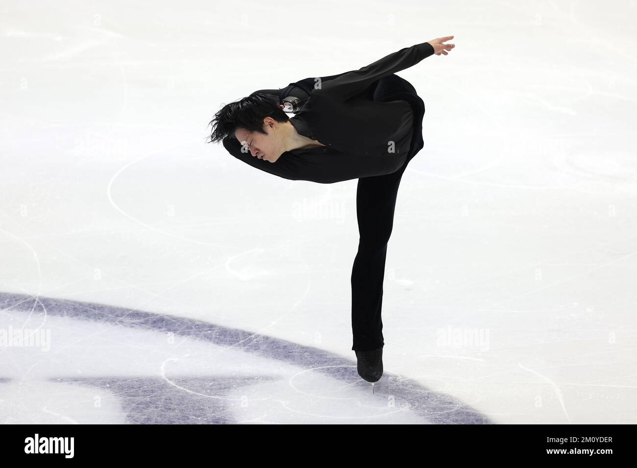 Torino, 8th dicembre 2022. La SOTA Yamamoto del Giappone si esibisce nel Short Program maschile a Palavela, Torino. Data foto: 8th dicembre 2022. Il credito di foto dovrebbe essere: Jonathan Moskrop/Sportimage Foto Stock