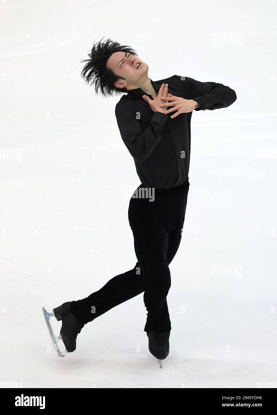 Torino, 8th dicembre 2022. La SOTA Yamamoto del Giappone si esibisce nel Short Program maschile a Palavela, Torino. Data foto: 8th dicembre 2022. Il credito di foto dovrebbe essere: Jonathan Moskrop/Sportimage Foto Stock