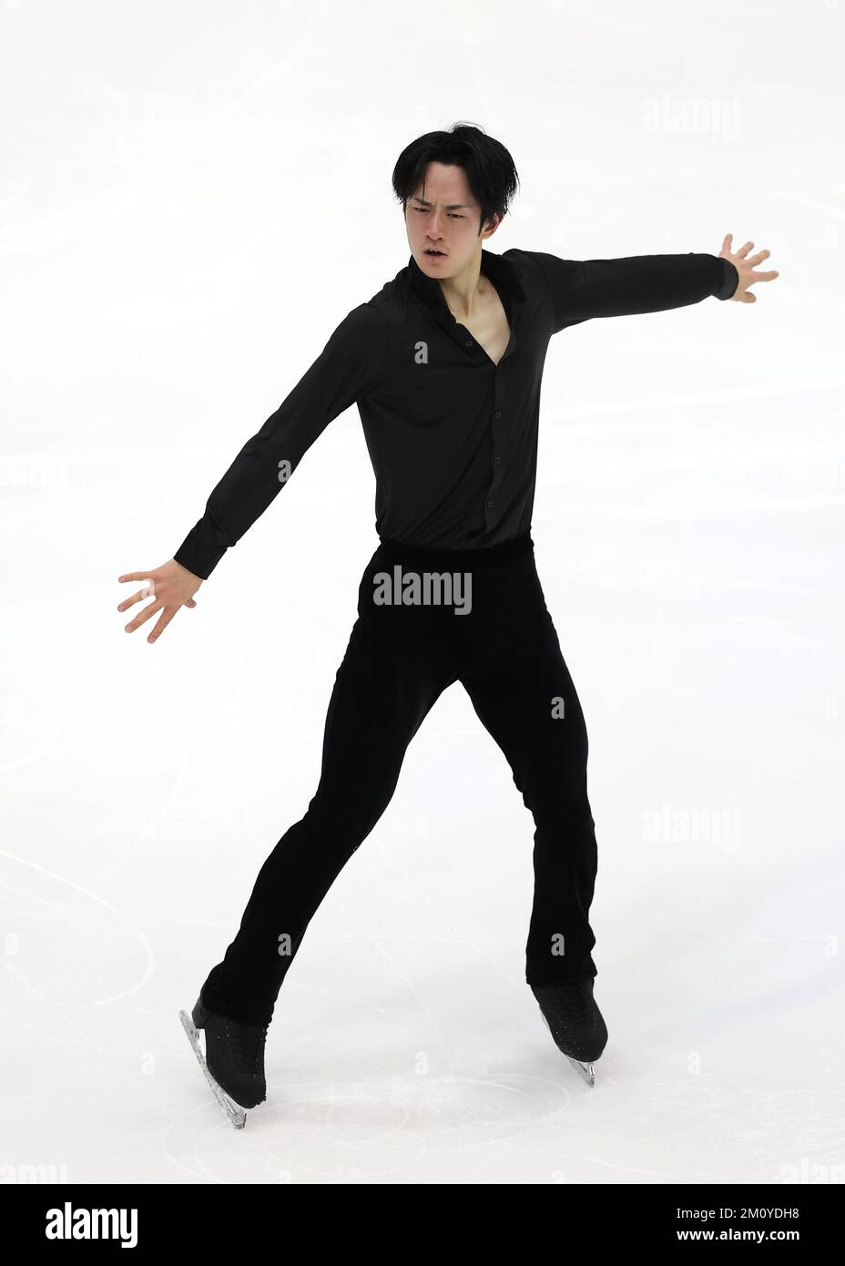 Torino, 8th dicembre 2022. La SOTA Yamamoto del Giappone si esibisce nel Short Program maschile a Palavela, Torino. Data foto: 8th dicembre 2022. Il credito di foto dovrebbe essere: Jonathan Moskrop/Sportimage Foto Stock