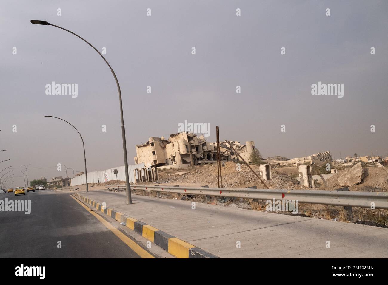 Iraq, Mosul il 2022-10-18. La città di Mosul e il patrimonio del suo centro storico sotto la ricostruzione dopo essere stata la capitale degli islamici Foto Stock