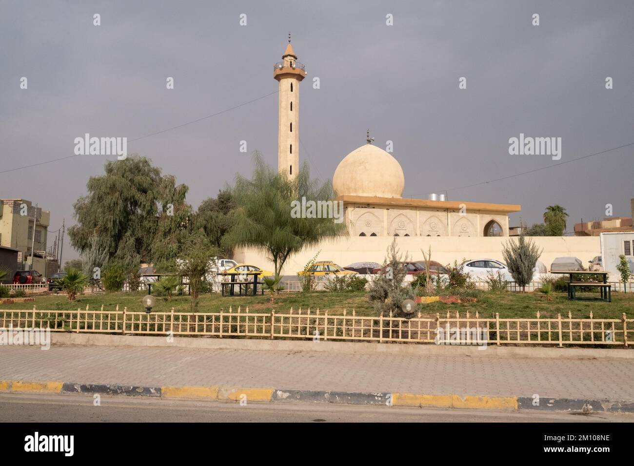 Iraq, Mosul il 2022-10-18. La città di Mosul e il patrimonio del suo centro storico sotto la ricostruzione dopo essere stata la capitale degli islamici Foto Stock