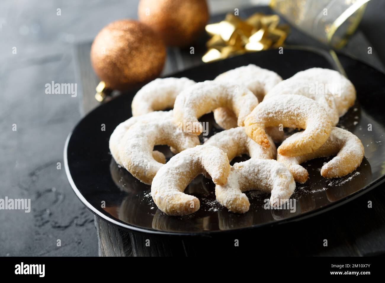 Tradizionali biscotti di Natale Foto Stock