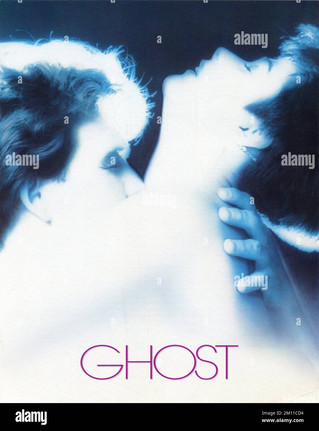 PATRICK SWAYZE e DEMI MOORE in GHOST 1990 regista JERRY ZUCKER scrittore Bruce Joel Rubin musica Maurice Jarre Howard W. Koch Productions / Paramount Pictures Foto Stock