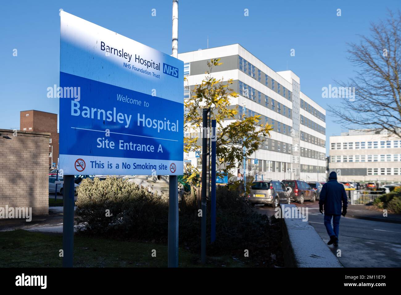Barnsley Hospital, Barnsley, South Yorkshire, Inghilterra, Regno Unito Foto Stock