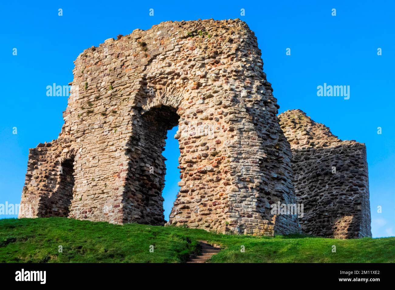Inghilterra, Dorset, Christchurch, Christchurch Castle Foto Stock