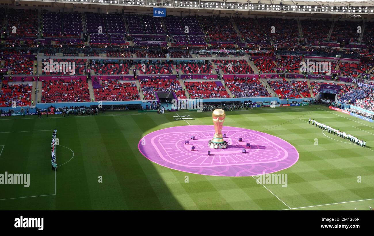 Costa Rica vs Giappone nella Coppa del mondo Qatar 2022 Foto Stock