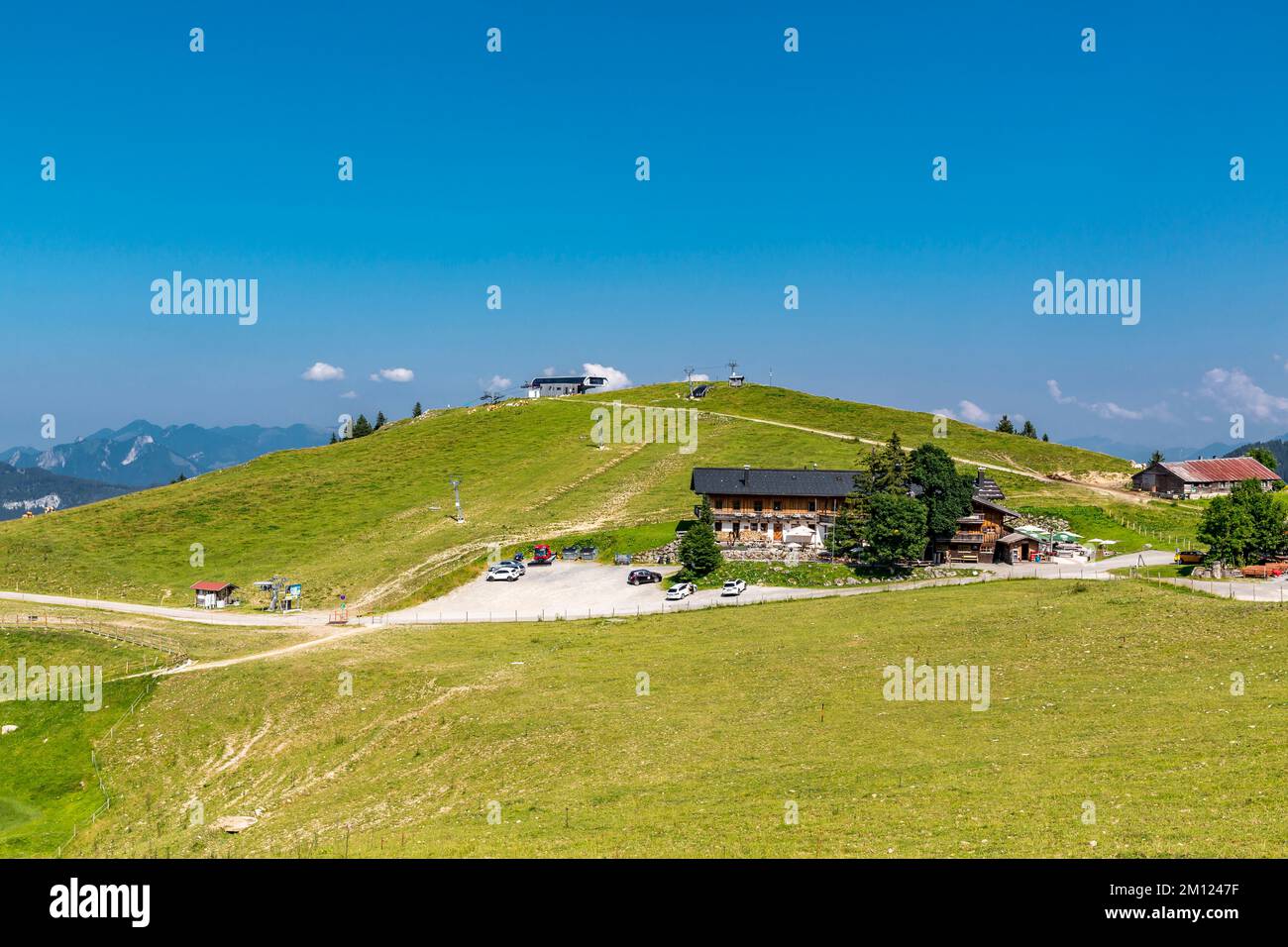 Speck-Alm, albergo, Sudelfeld, Bayrischzell, Mangfallgebirge, Alta Baviera, Baviera, Germania, Europa Foto Stock