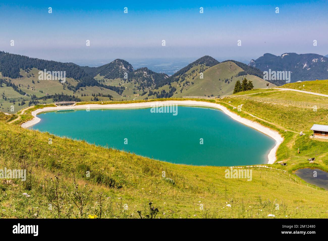 Lago artificiale di Sudelfeld, Sudelfeld superiore, Schortenkopf, 1322 m, Wildbarren, 1442 m