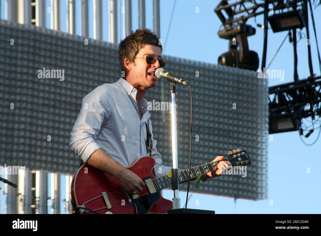 Coachella - Noel Gallagher in concerto Foto Stock