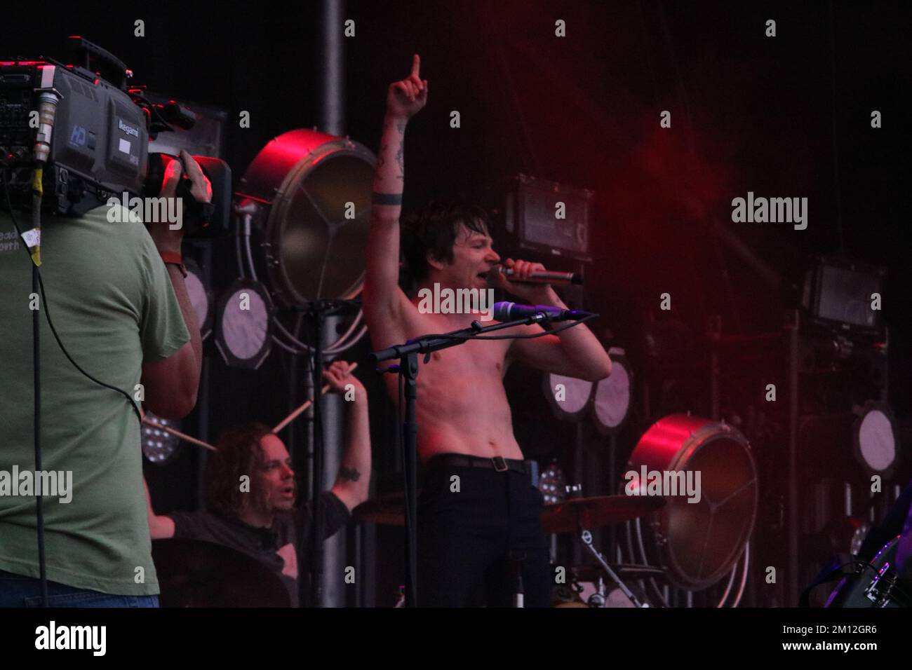 Boston Calling - Cage the Elephant in concerto Foto Stock