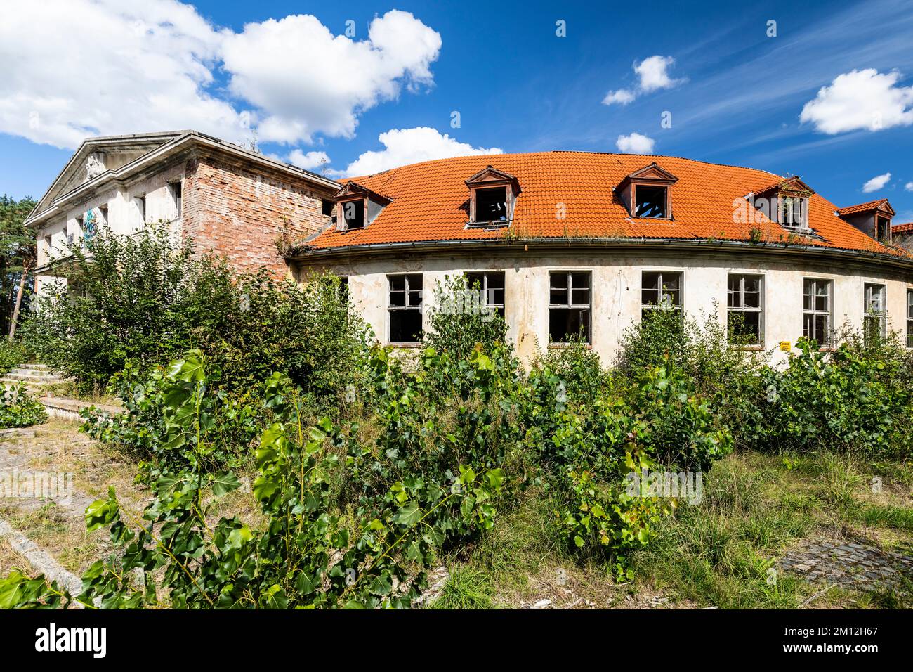 Europa, Polonia, Voivodato della Pomerania Occidentale, Borne Sulinowo Foto Stock
