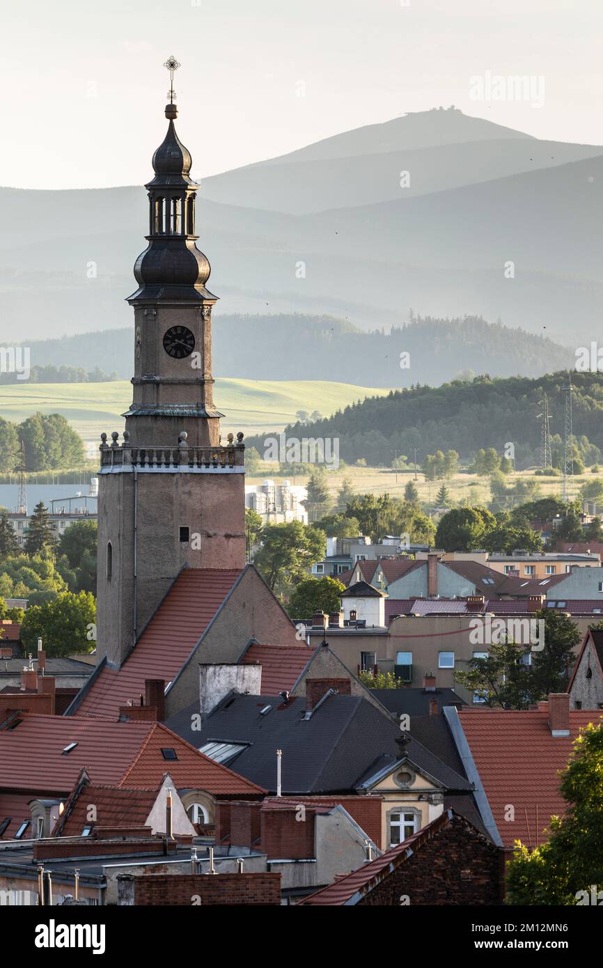 L'Europa, Polonia, Bassa Slesia, Kamienna Gora / Landeshut in Schlesien Foto Stock