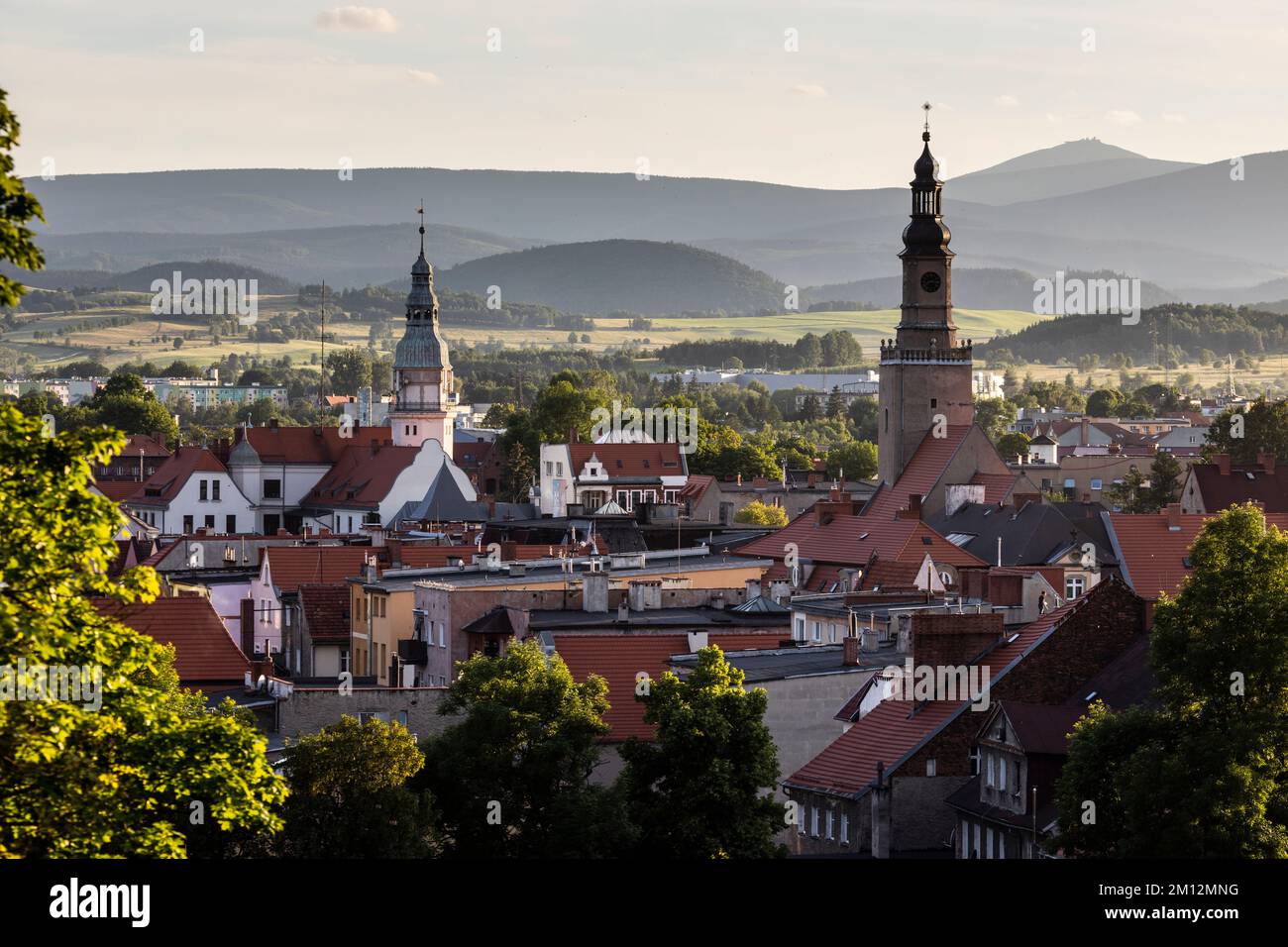 L'Europa, Polonia, Bassa Slesia, Kamienna Gora / Landeshut in Schlesien Foto Stock