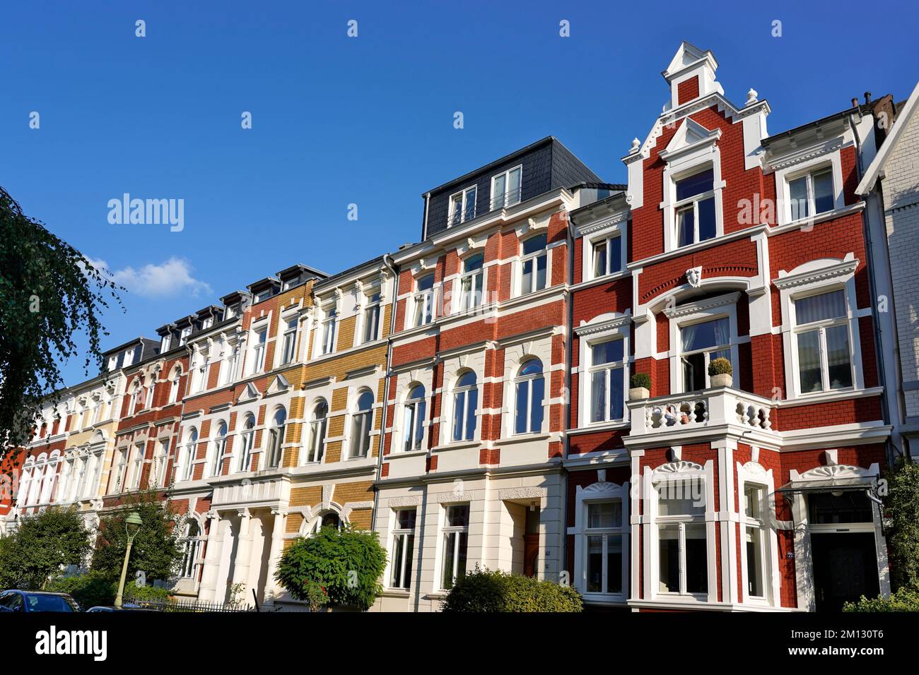 Germania, Renania settentrionale-Vestfalia, Bonn, Südstadt, filari di case, Case di città, case borghesi, periodo Wilhelminiano, classicismo Foto Stock
