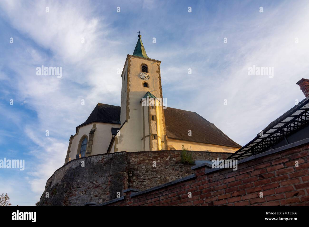 Tulbing, chiesa Tulbing a Wienerwald, boschi di Vienna, bassa Austria, Austria Foto Stock