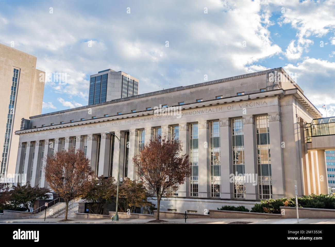 Richmonds VDOT Central Office Building, Virginia USA, Richmond, Virginia Foto Stock