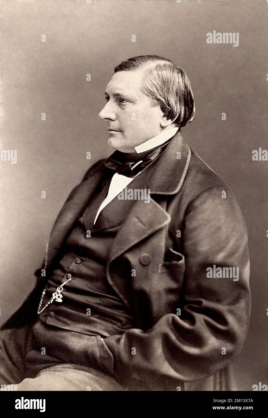 1865 ca, Parigi , FRANCIA : il celebre drammaturgo francese EUGENE LABICHE  ( 1815 – 1888 ). Autore della commedia ' un chapeau de paille d'Italie '(  il cappello di paglia di
