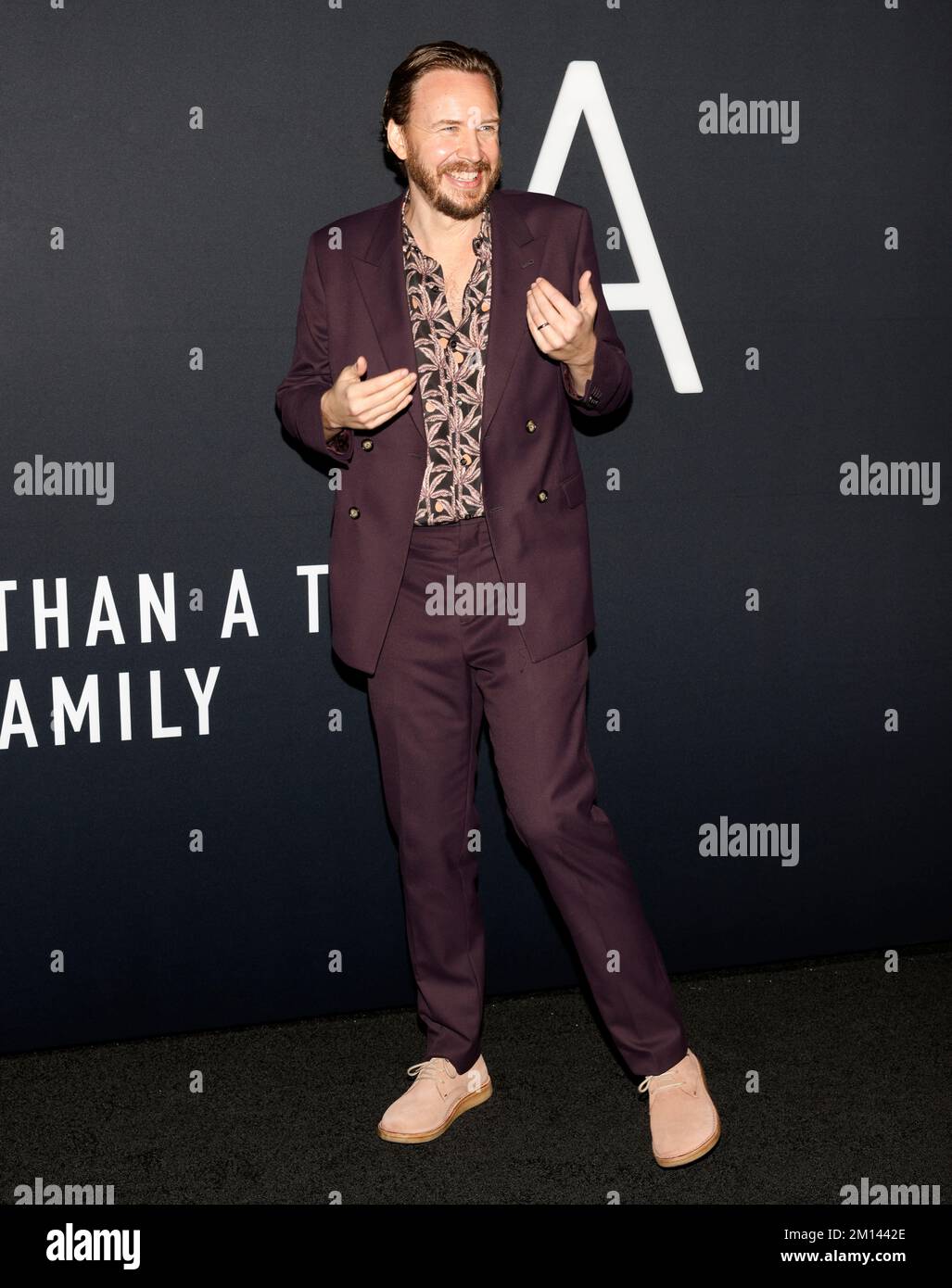 Los Angeles, CA, - 07 dicembre 2022: Adam Hendricks arriva alla prima del film 'M3GAN' al TCL Chinese Theatre Foto Stock