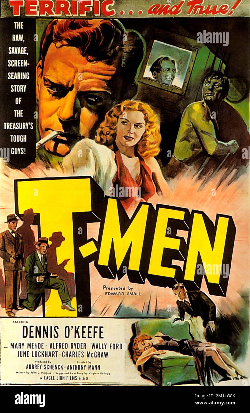 T-MEN (1947), diretto da ANTHONY MANN. Credito: EAGLE LION / Album Foto Stock