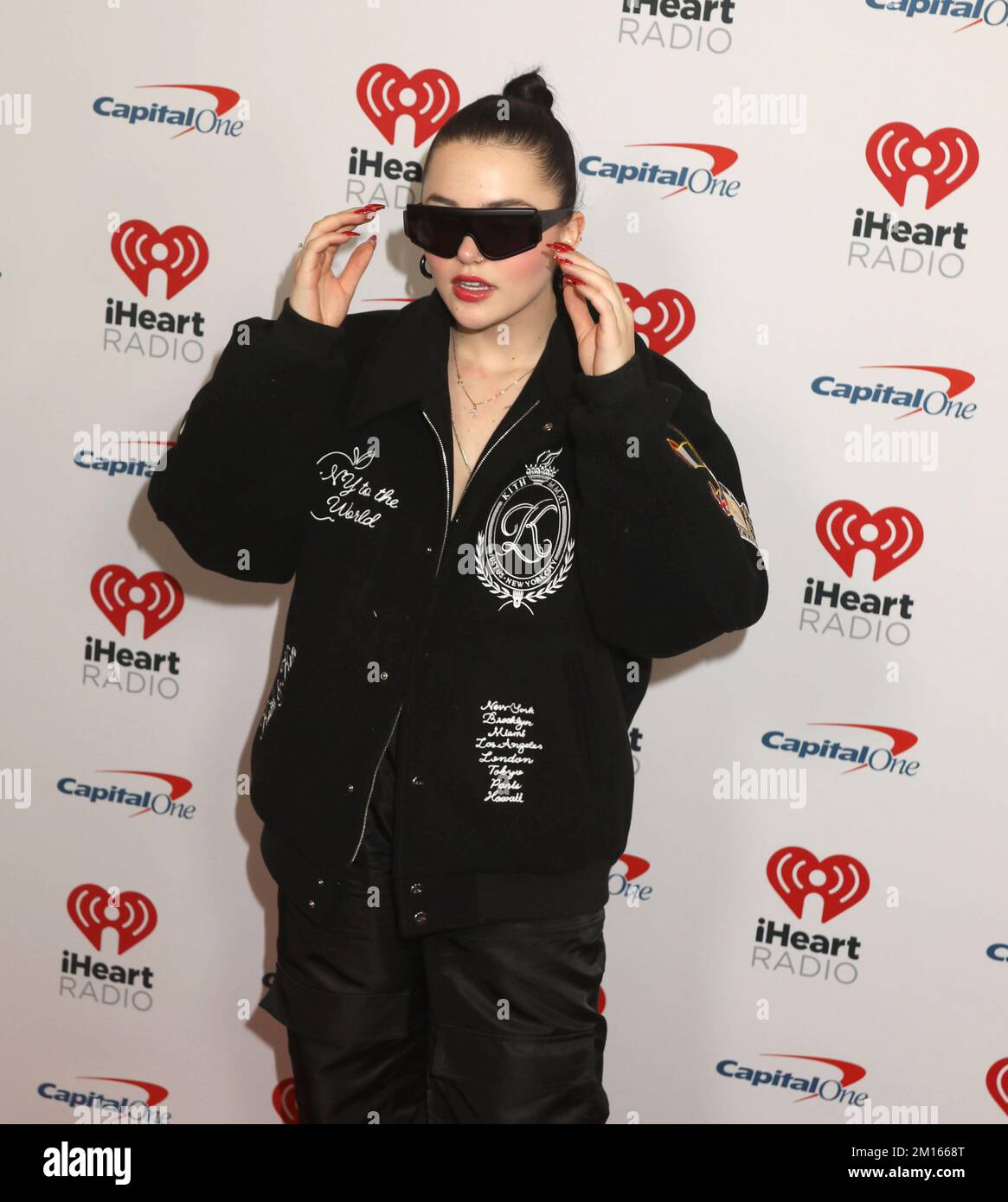 9 dicembre 2022, New York City, New York, USA: Il cantante LAUREN SPENCER-SMITH visto durante gli arrivi dei tappeti rossi alle 2022 iHeartRadio Jingle Ball tenuto al Madison Square Garden. (Credit Image: © Nancy Kaszerman/ZUMA Press Wire) Foto Stock