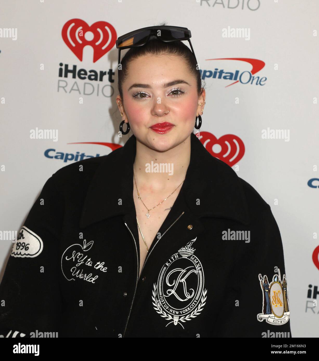 9 dicembre 2022, New York City, New York, USA: Il cantante LAUREN SPENCER-SMITH visto durante gli arrivi dei tappeti rossi alle 2022 iHeartRadio Jingle Ball tenuto al Madison Square Garden. (Credit Image: © Nancy Kaszerman/ZUMA Press Wire) Foto Stock