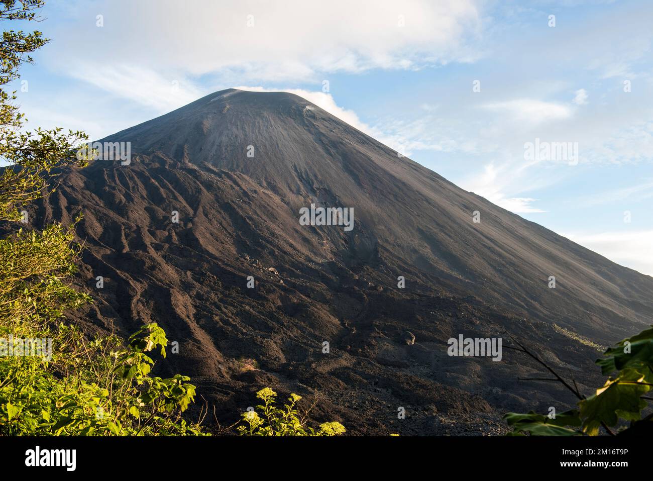 Vertice del vulcano Pacaya in Guatemala Foto Stock