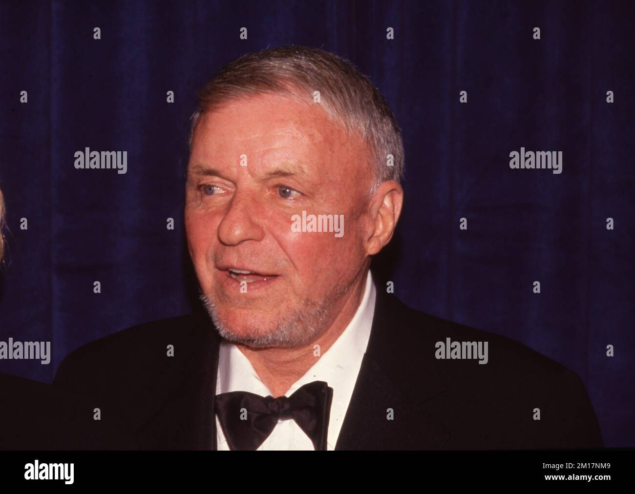 Frank Sinatra al 21st° Gala annuale Scopus Award al Century Plaza Hotel a Century City, California, 13 gennaio 1991 credito: Ralph Dominguez/MediaPunch Foto Stock