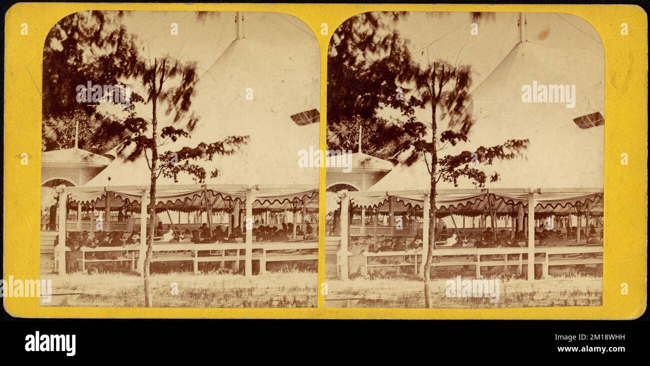 Tabernacolo, accampamento, tende Foto Stock