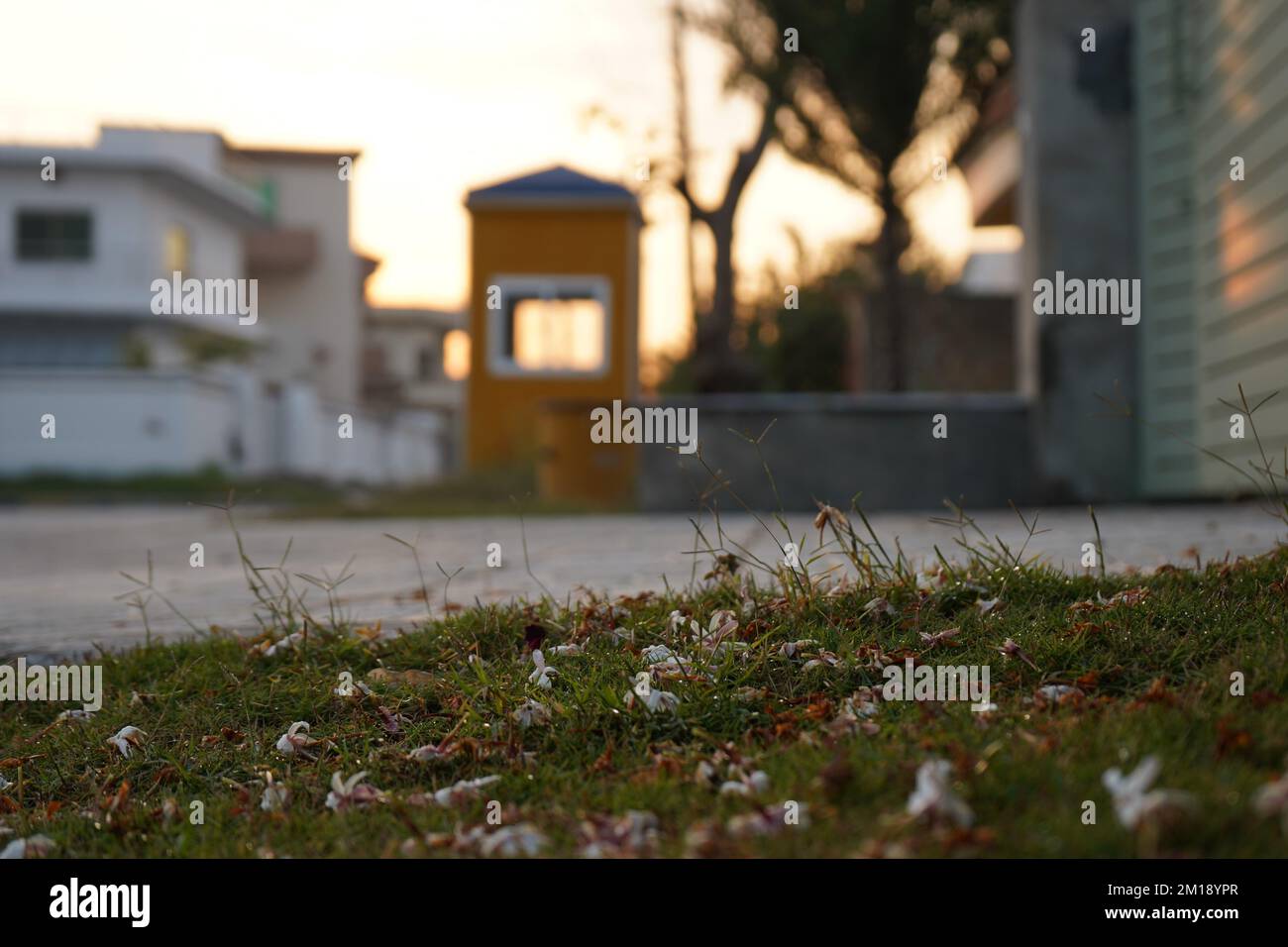 Tramonto a islamabad, Pakistan Foto Stock