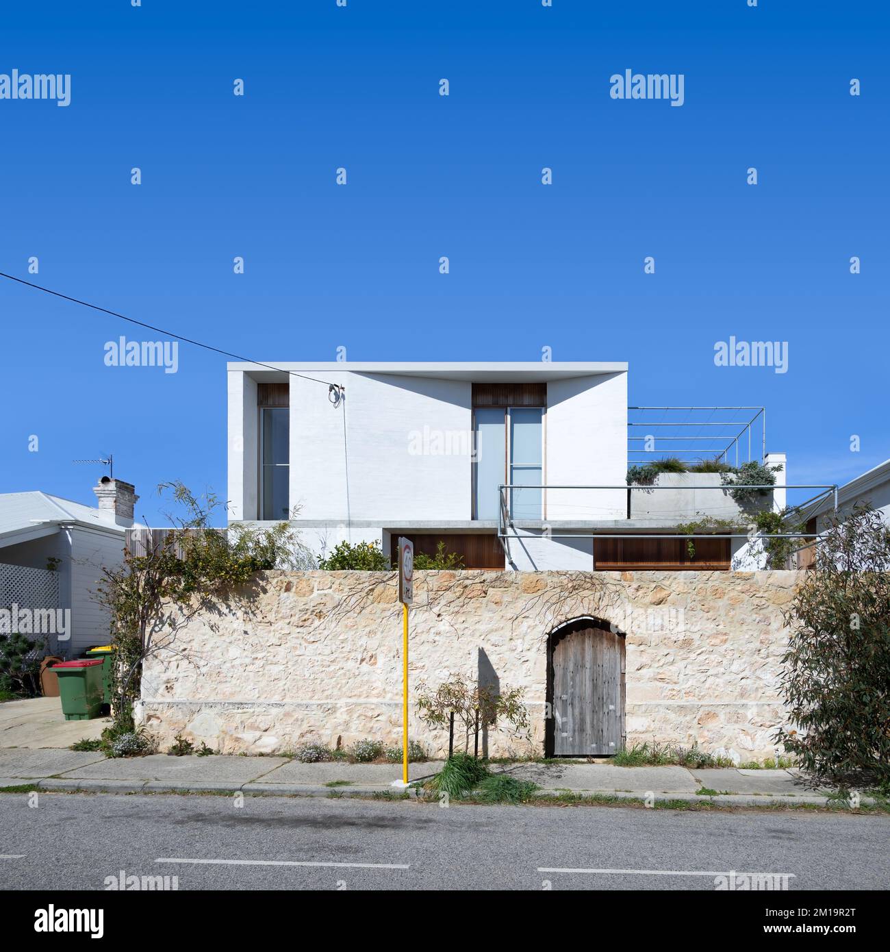 Fremantle, WA, Australia - Marine Terrace House di Cast Studio Foto Stock